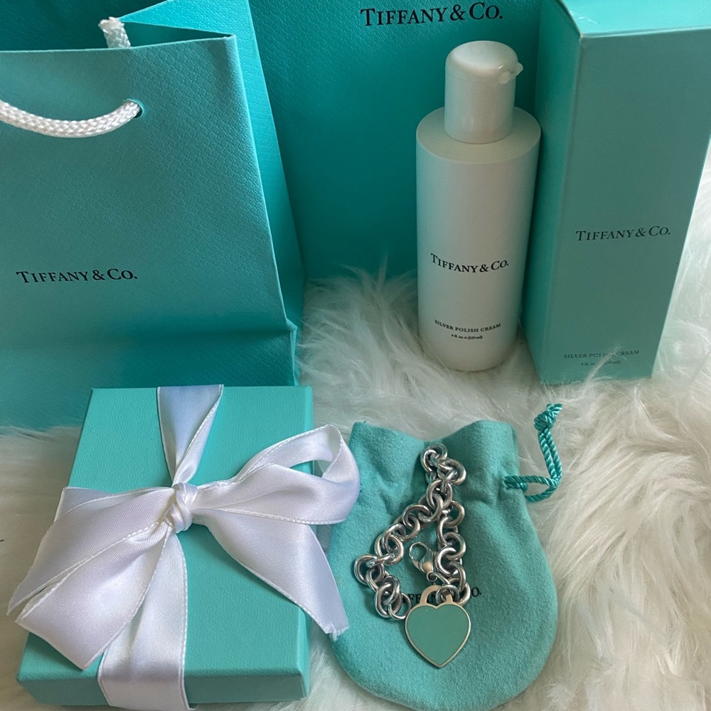 Tiffany & co RTT blue enamel (RETIRED) bracelet